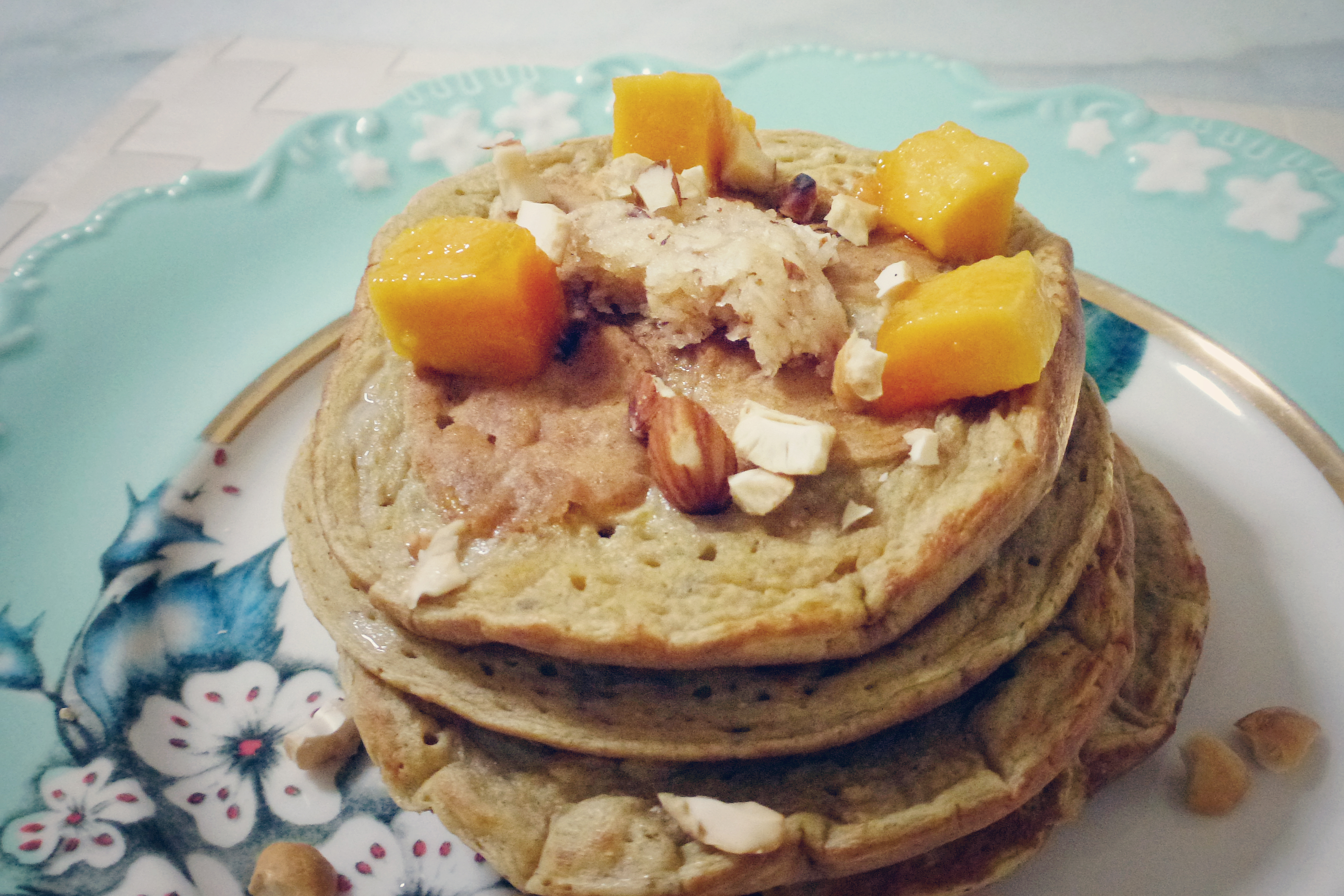 Pancakes  Banana Your how to Coconut]  1 pancakes Oats Thoughts for make Morning serves Early Mango